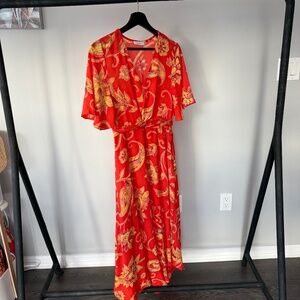 Caroline Belle Patterned Dress